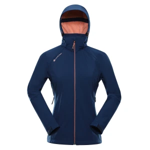 Kurtka damska wiatroodporna softshell windbarrier 8000 Hoora granatowa