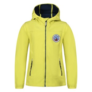 Kurtka turystyczna dziecięca softshell windbarrier 5000 Omano