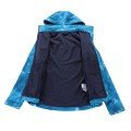 Kurtka damska wiatroodporna softshell windbarrier 8000 Hoora niebieska
