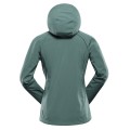 Kurtka damska wiatroodporna softshell windbarrier 8000 Hoora zielona