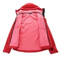 Kurtka damska wiatroodporna softshell windbarrier 8000 Esprita czerwona