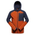 Kurtka męska wiatroodporna softshell windbarrier 8000 Hoor pomarańczowa