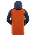 Kurtka męska wiatroodporna softshell windbarrier 8000 Hoor pomarańczowa