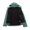 Kurtka męska wiatroodporna softshell windbarrier 8000 Hoor zielona