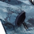 Kurtka dziecięca wiatroodporna softshell windbarrier 8000 Hooro niebieska