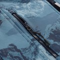 Kurtka dziecięca wiatroodporna softshell windbarrier 8000 Hooro niebieska