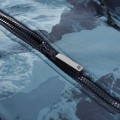 Kurtka dziecięca wiatroodporna softshell windbarrier 8000 Hooro niebieska