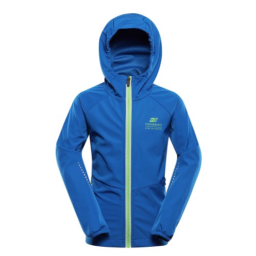 Kurtka dziecięca softshell windbarrier 8000 Sperto niebieska
