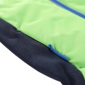 Bluza dziecięca turystyczna z kapturem Gomaro zielona