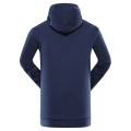 Bluza męska dresowa kangurka Malm niebieska