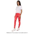 Legginsy damskie sportowe Marda różowe
