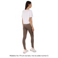 Legginsy damskie sportowe Marda brązowe