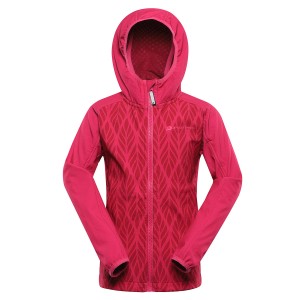 Kurtka dziecięca softshell trekkingowy windbarrier 8000 Ezoro