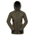 kurtka trekkingowa damska khaki