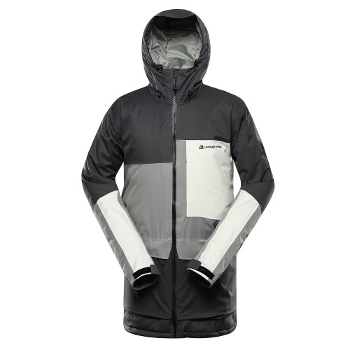 Kurtka snowboardowa męska szara