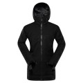 kurtka snowboardowa damska czarna
