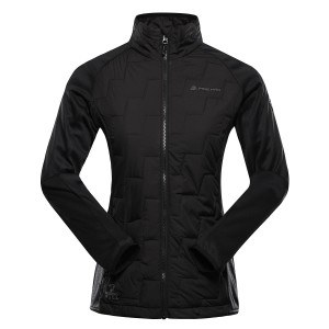 Bluza damska sportowa z wełną merino Jorwa czarna