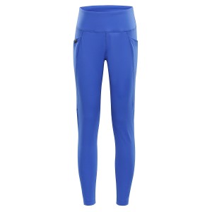 Legginsy damskie sportowe Gemsa niebieskie