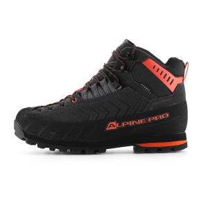 Buty wysokie trekkingowe None szare