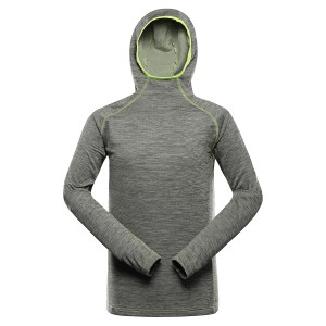 Bluza męska sportowa z kapturem Rolt khaki