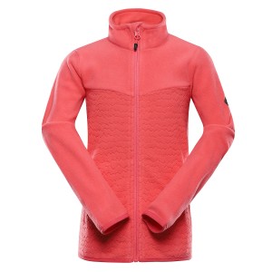 Bluza dziecięca z polaru Siuso 3 różowa