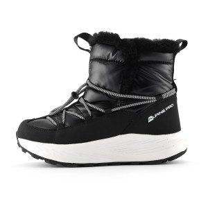 Buty damskie zimowe ocieplane Ugewa czarne