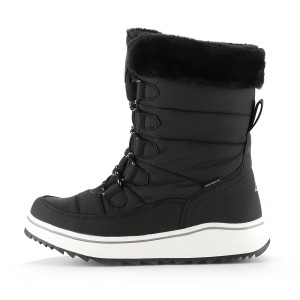 Buty damskie zimowe ocieplane Grefa czarne