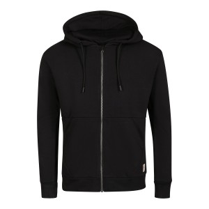 Bluza męska bawełniana z kapturem Miak czarna