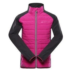 Bluza dziecięca sportowa z wełną merino Gerlo różowa