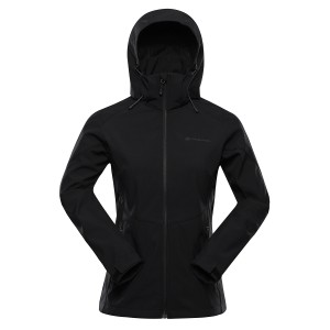 Softshell damski trekkingowy Gedera czarny