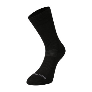 Skarpety trekkingowe z wełną merino Alpine Pro Erate czarne