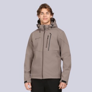 Softshell męski trekkingowy Hoor 2 brązowy