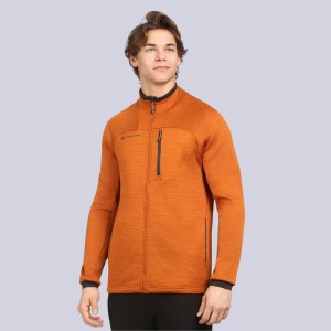 Bluza męska sportowa turystyczna Onnec 3 pomarańczowa