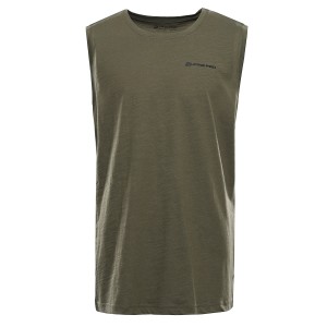 Koszulka męska bez rękawów Quaret 2 khaki