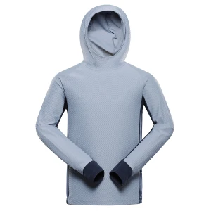 Bluza męska sportowa szybkoschnąca Fez niebieskia