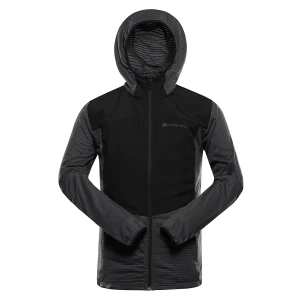 Bluza męska trekkingowa z kapturem Zoll czarna