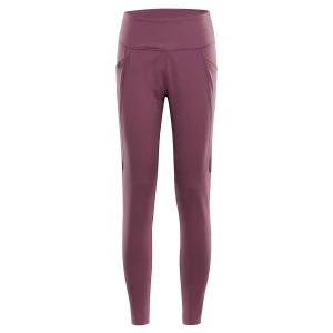 Legginsy damskie sportowe Gemsa fioletowe