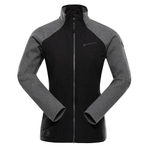 Bluza damska sportowa z wełną merino Jorwa 2 czarna