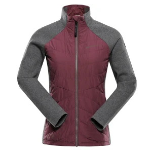 Bluza damska sportowa z wełną merino Jorwa 2 fioletowa