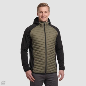 Bluza męska hybrydowa sportowa Norn khaki