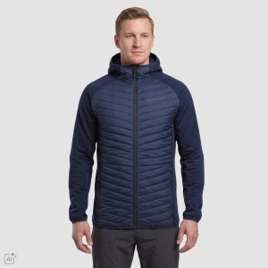 Bluza męska hybrydowa sportowa Norn granatowa