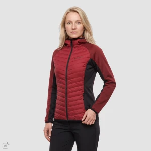 Bluza damska hybrydowa sportowa Norna czerwona