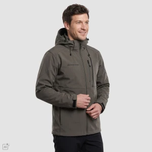 Softshell męski trekkingowy Hoor 2 zielony