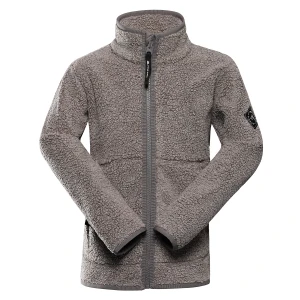 Bluza dziecięca z polaru Ferado 3 brązowa