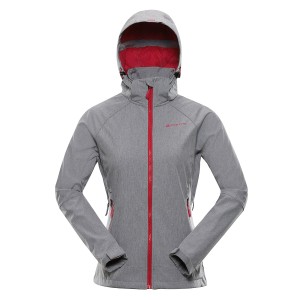 Kurtka trekkingowa damska softshell windbarrier 8000 Lanca