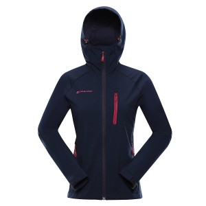 Kurtka trekkingowa damska softshell windbarrier 8000 Zorra