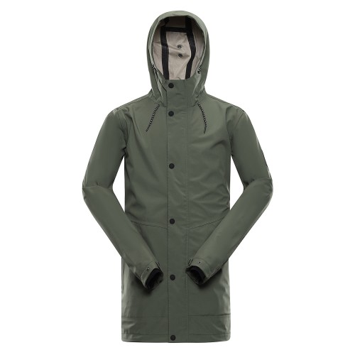 Płaszcz przeciwdeszczowy męski khaki