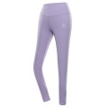 Legginsy sportowe damskie fioletowe