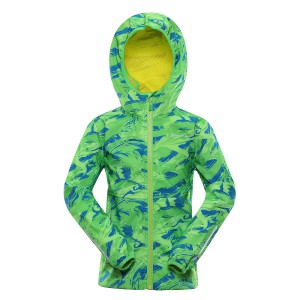 Kurtka trekkingowa dziecięca softshell windbarrier 8000 Lanco