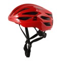 Kask rowerowy czerwony
